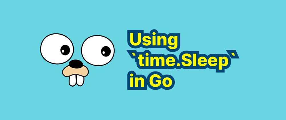 Cover of "How to Use `time.Sleep` in Go"