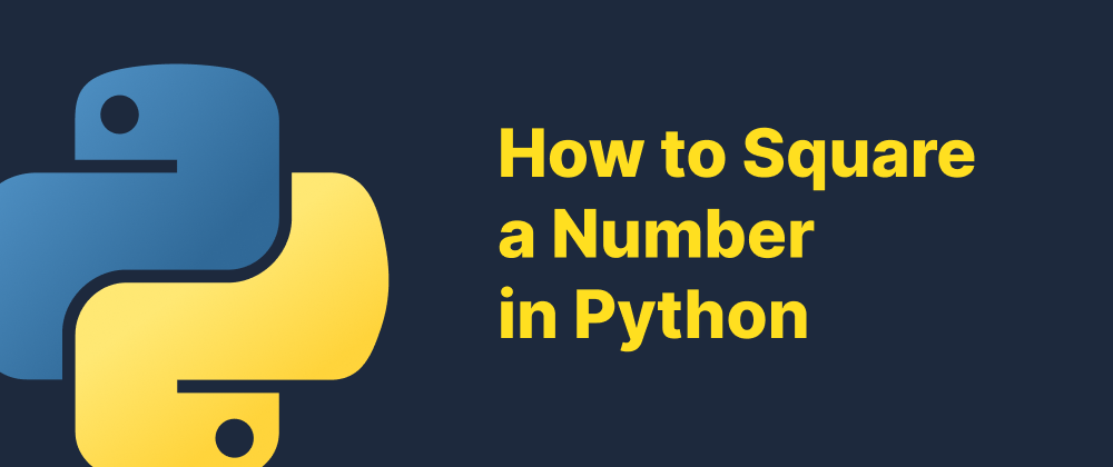 Cover of "How to Square a Number in Python"