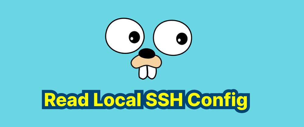 Cover of "Golang: Read Local SSH Config to Connect to Remote Servers"