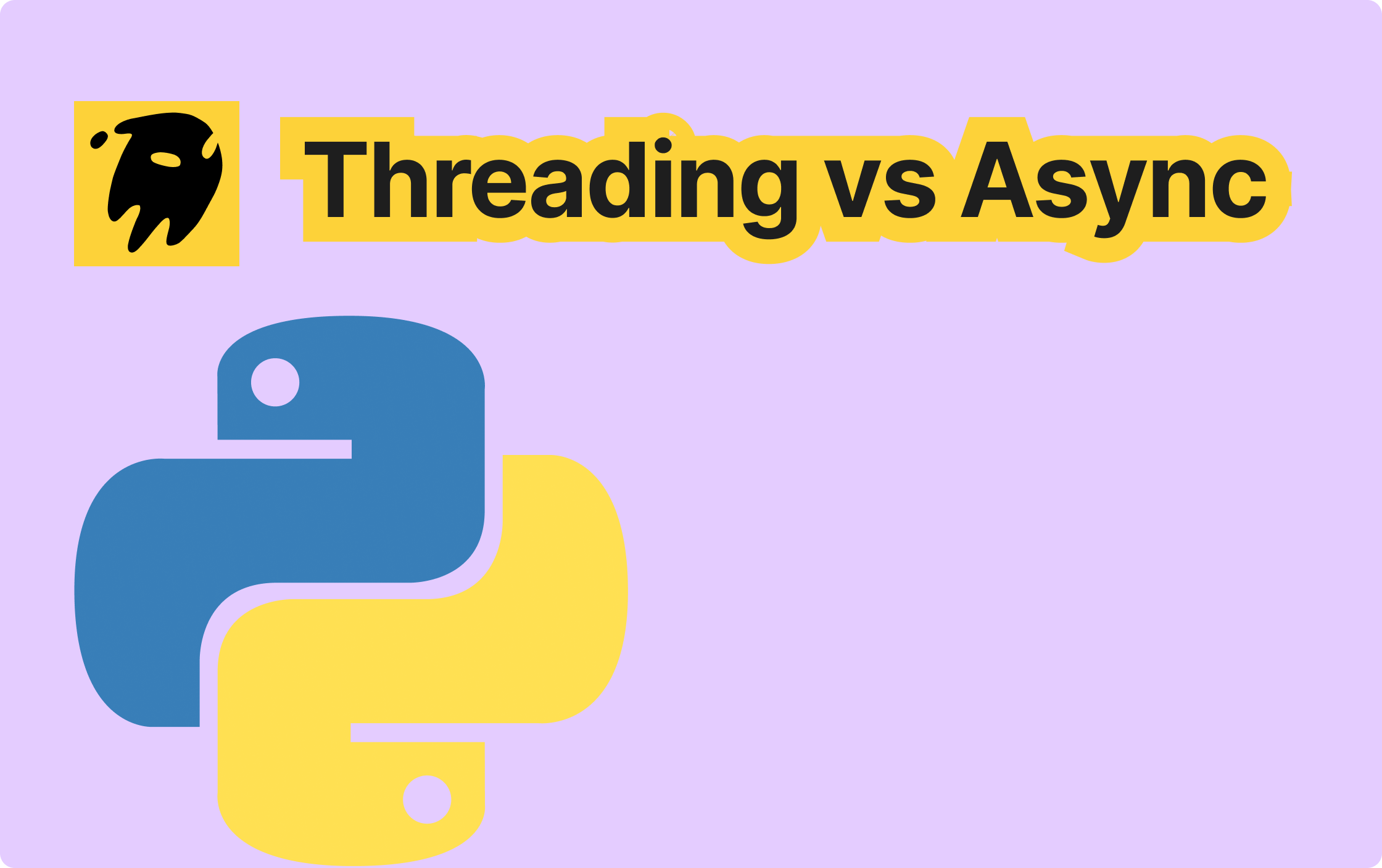 cover of post: Advanced Python Concurrency: Multithreading and AsyncIO