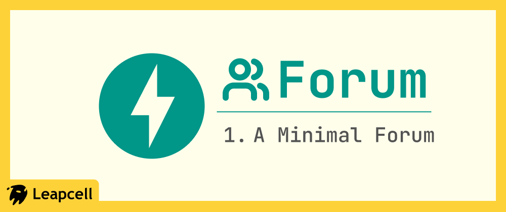 Cover of "Eigene Foren mit FastAPI erstellen: Schritt 1 – Ein minimales Forum"