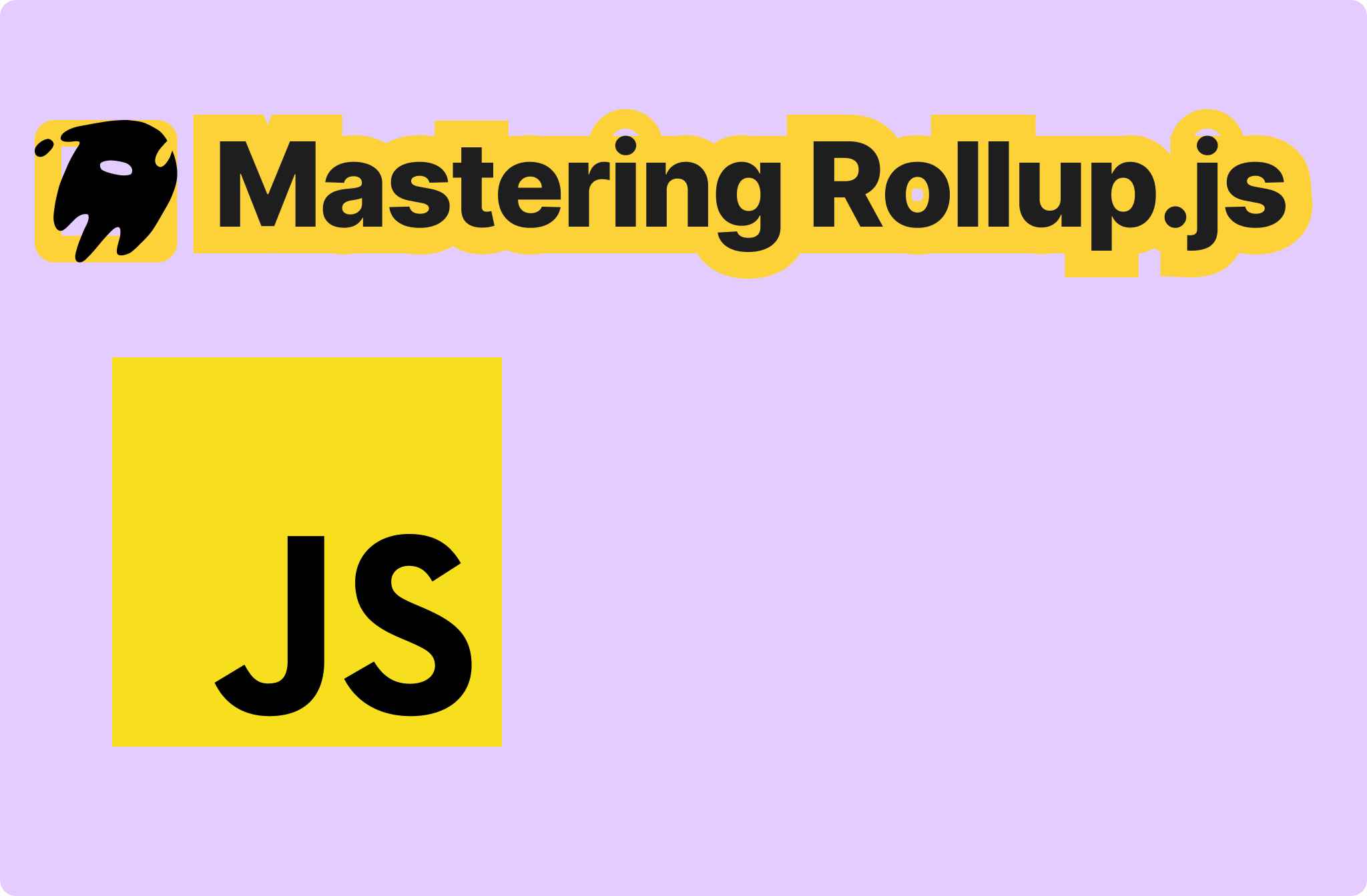 Cover of "Mastering Rollup.js: A Deep Dive"