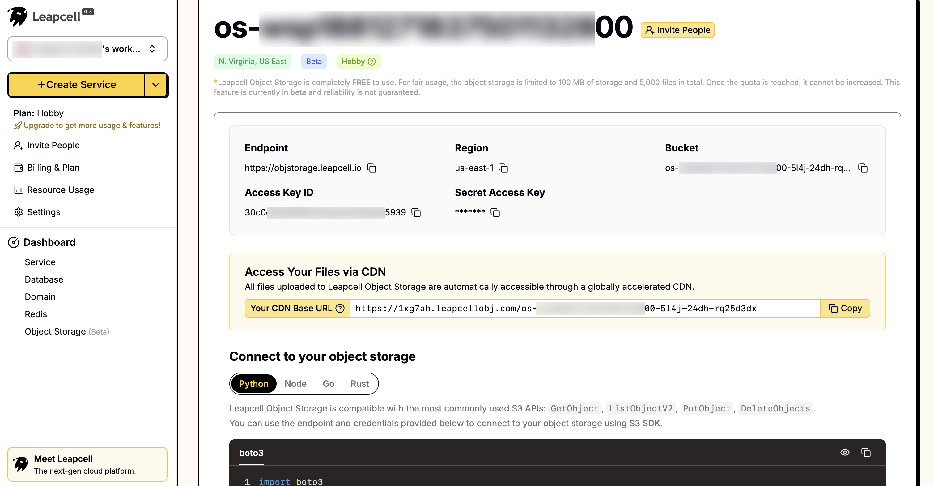 Object Storage P2