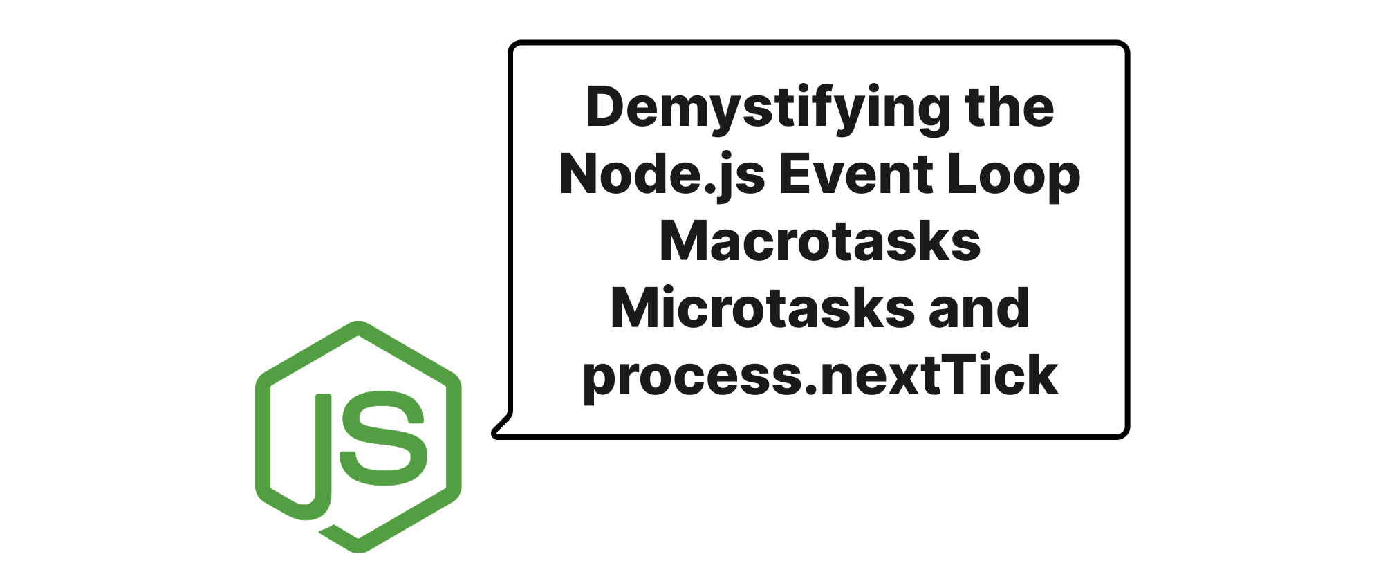 Cover of "Demystifying the Node.js Event Loop: Macrotasks, Microtasks und process.nextTick"