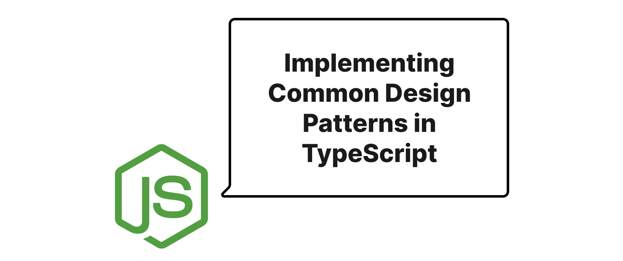 Cover of "Implementing Common Design Patterns in TypeScript"