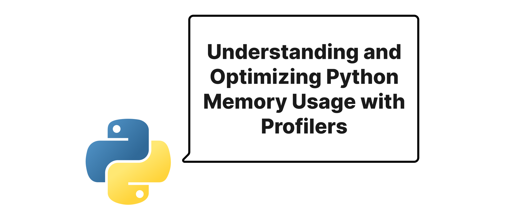 Cover of "Understanding and Optimizing Python Memory Usage with Profilers"