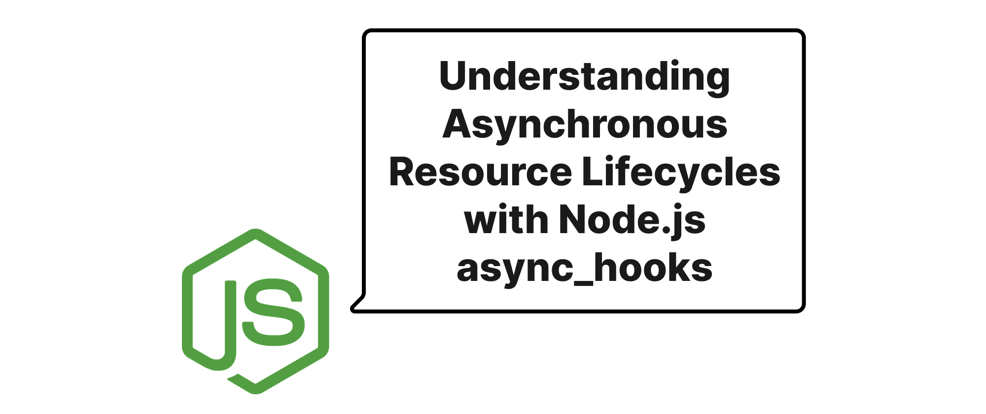 Cover of "Node.js async_hooks による非同期リソースライフサイクルの理解"