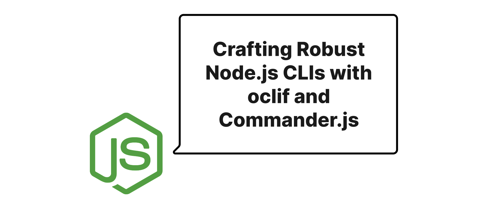Cover of "Crafting Robust Node.js CLIs with oclif and Commander.js"