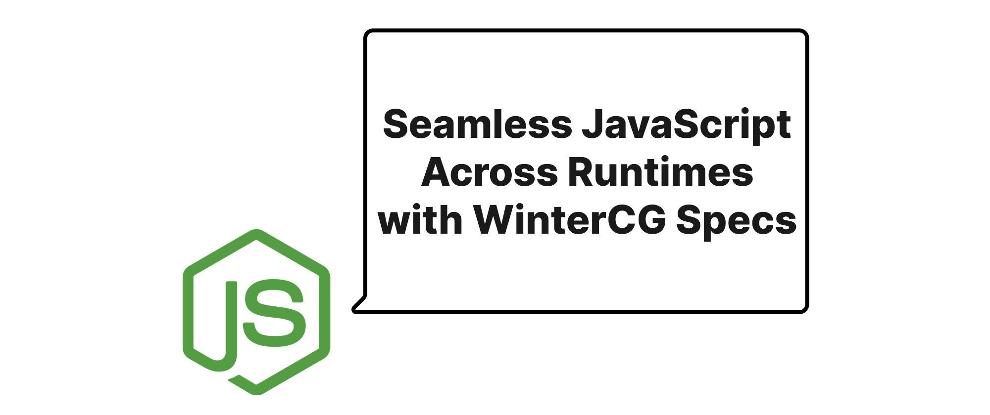 Cover of "Seamless JavaScript Across Runtimes with WinterCG Specs"