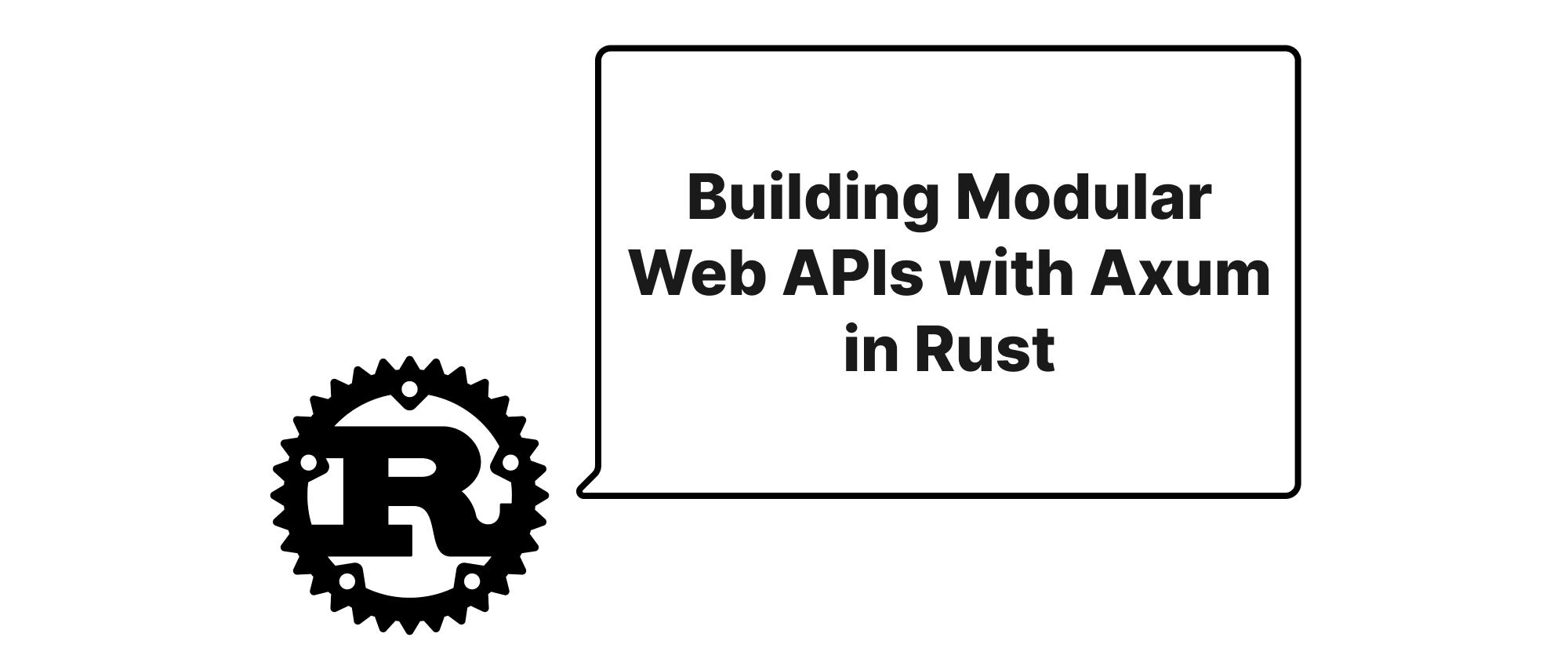 Cover of "Building Modular Web APIs with Axum in Rust"
