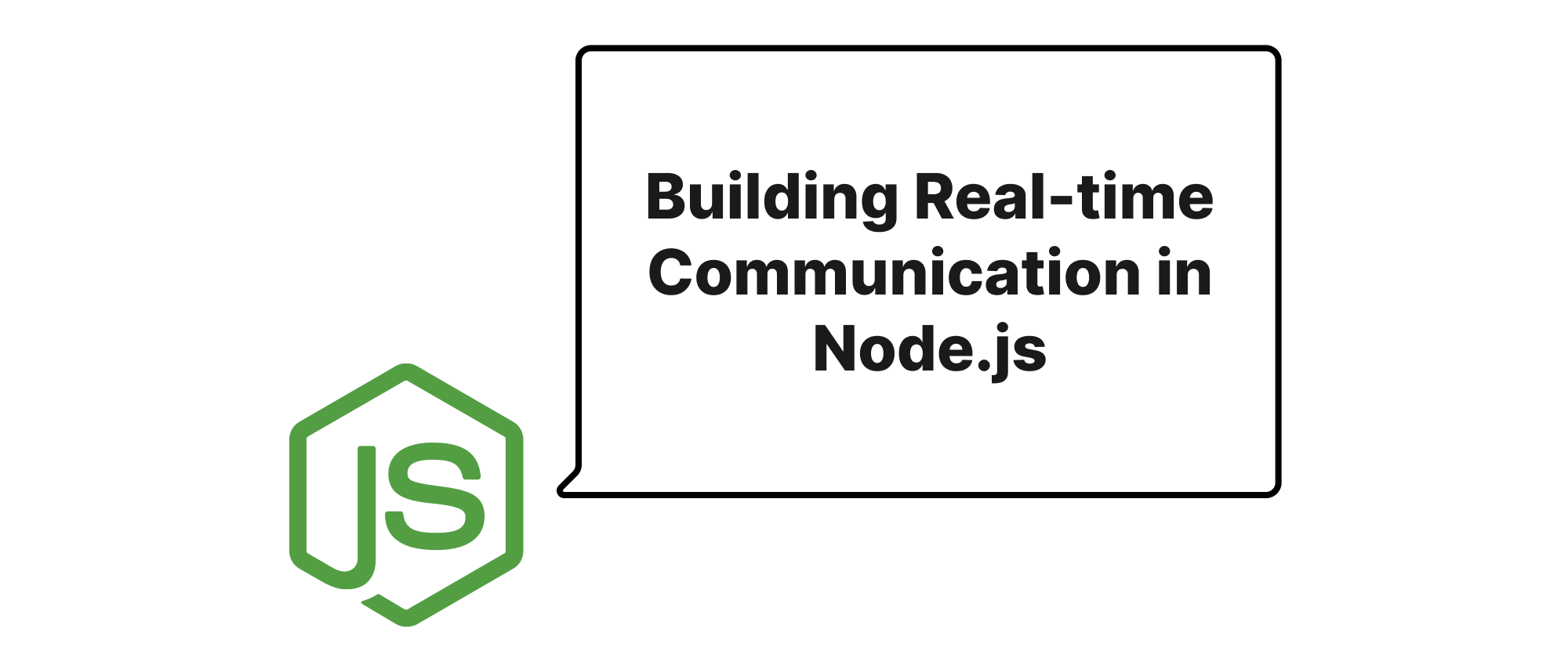 Cover of "Node.jsでのリアルタイム通信の構築"