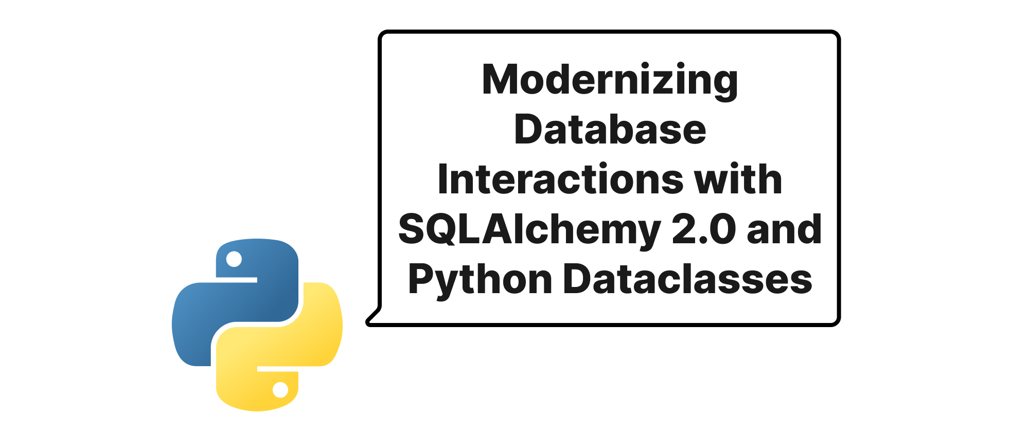 Cover of "Modernisierung von Datenbankinteraktionen mit SQLAlchemy 2.0 und Python Dataclasses"