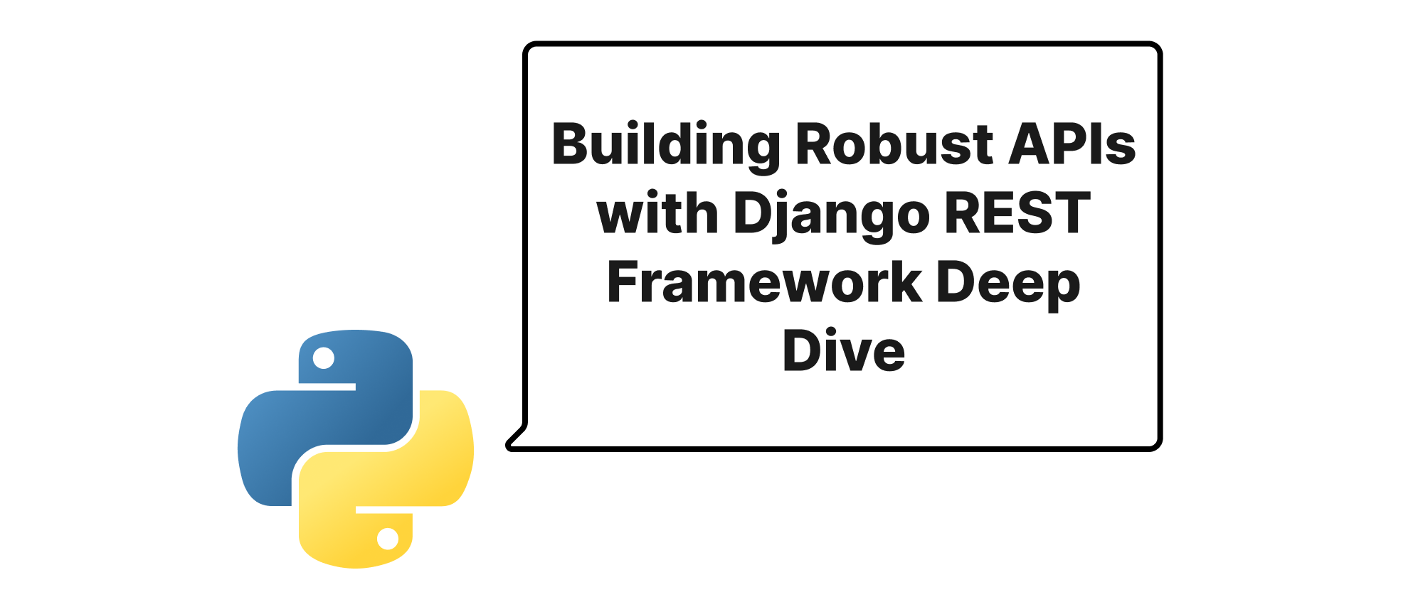 Cover of "Deep Dive in das Bauen robuster APIs mit Django REST Framework"