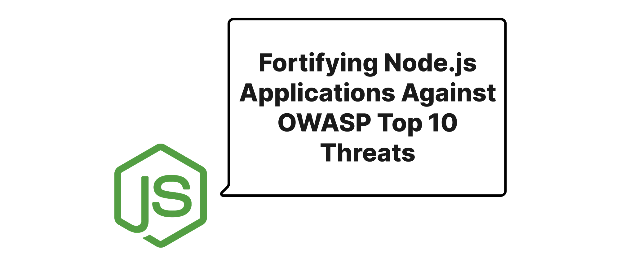 Cover of "OWASP Top 10の脅威からNode.jsアプリケーションを強化する"