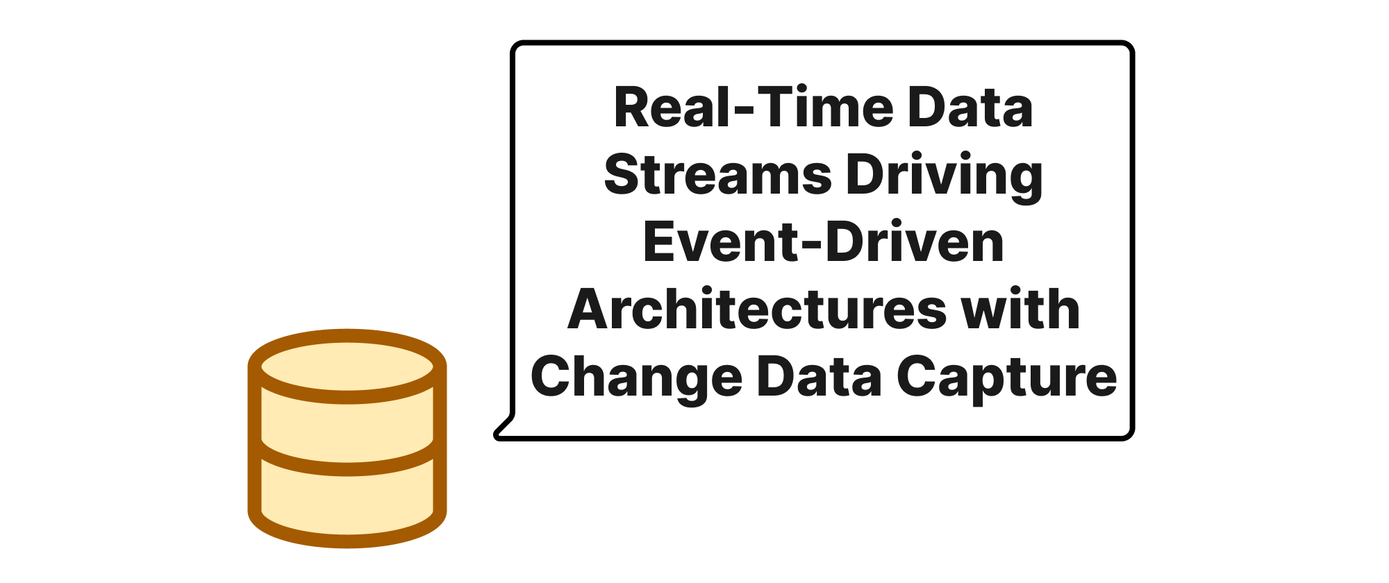 Cover of "Real-Time Data Streams Driving Event-Driven Architectures with Change Data Capture"