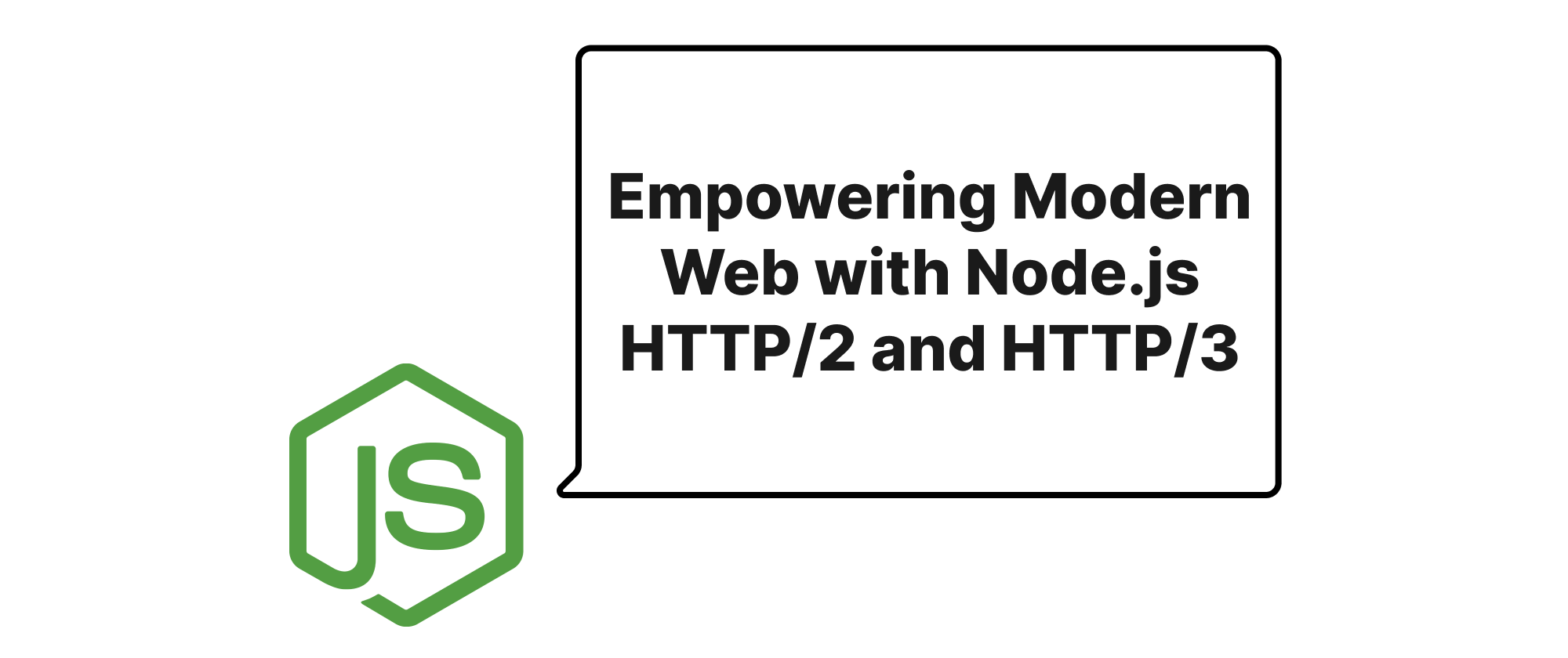cover of post: Leistungsstarkes modernes Web mit Node.js HTTP/2 und HTTP/3