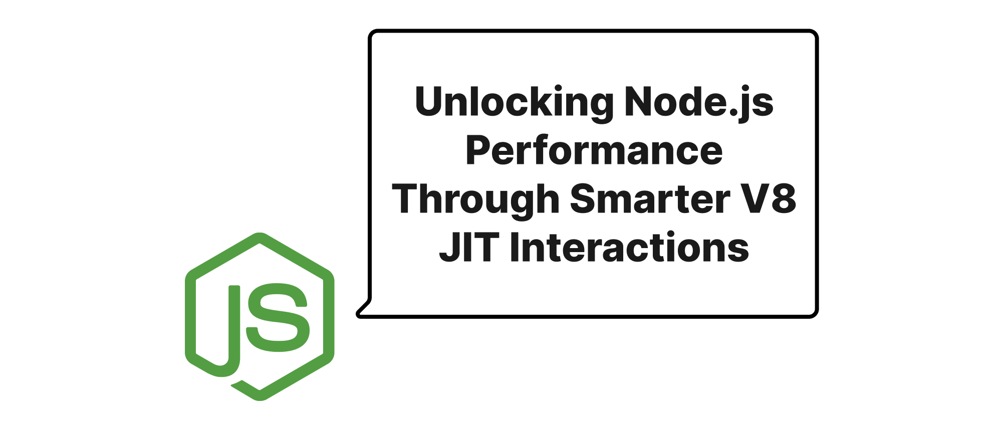 cover of post: Node.js-Leistung durch intelligentere V8 JIT-Interaktionen freischalten