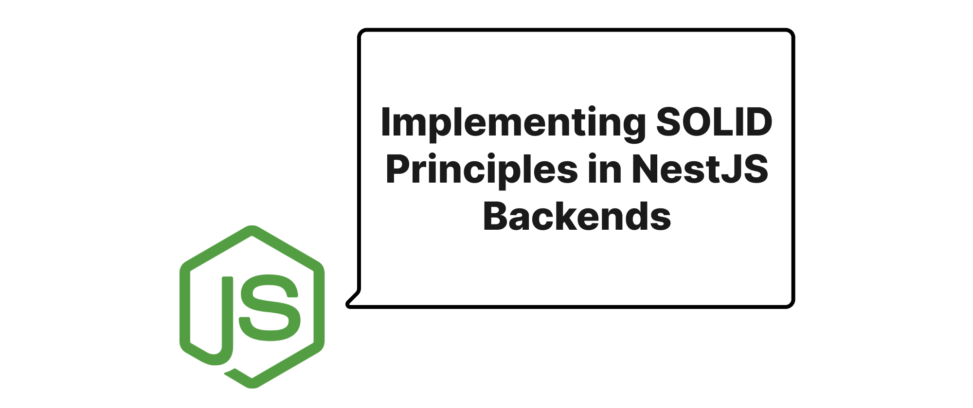 Cover of "Implementing SOLID Principles in NestJS Backends"