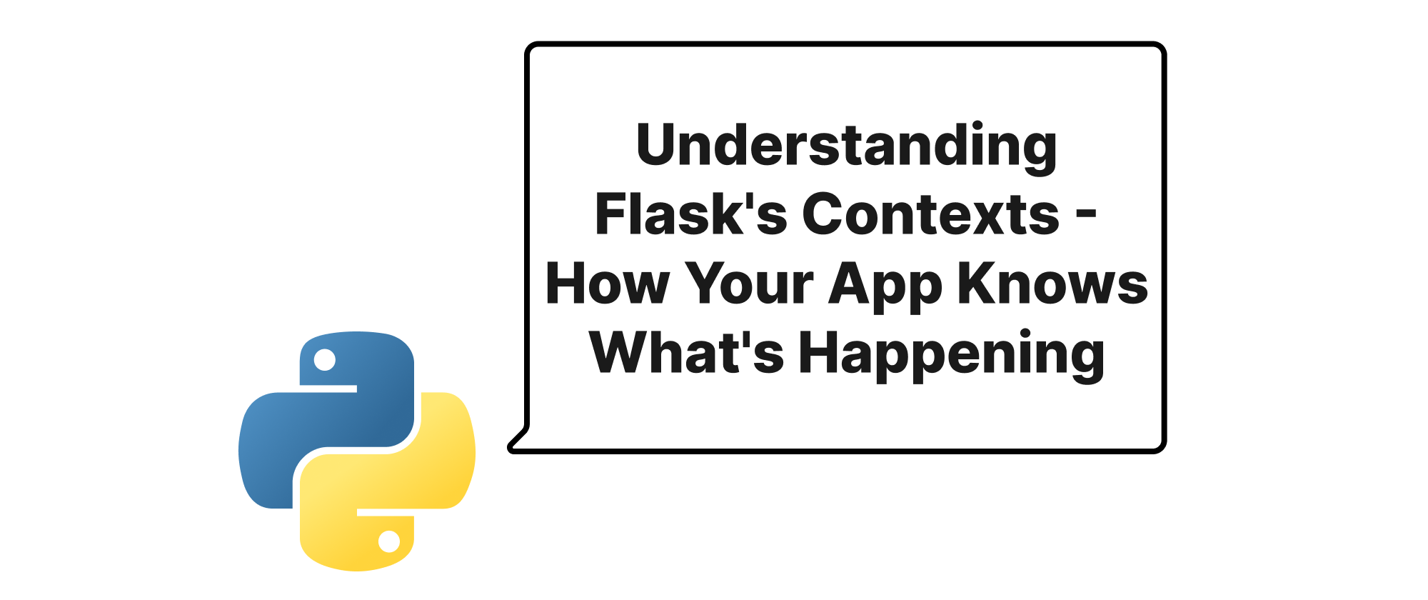 Cover of "Understanding Flask's Contexts - How Your App Knows What's Happening"