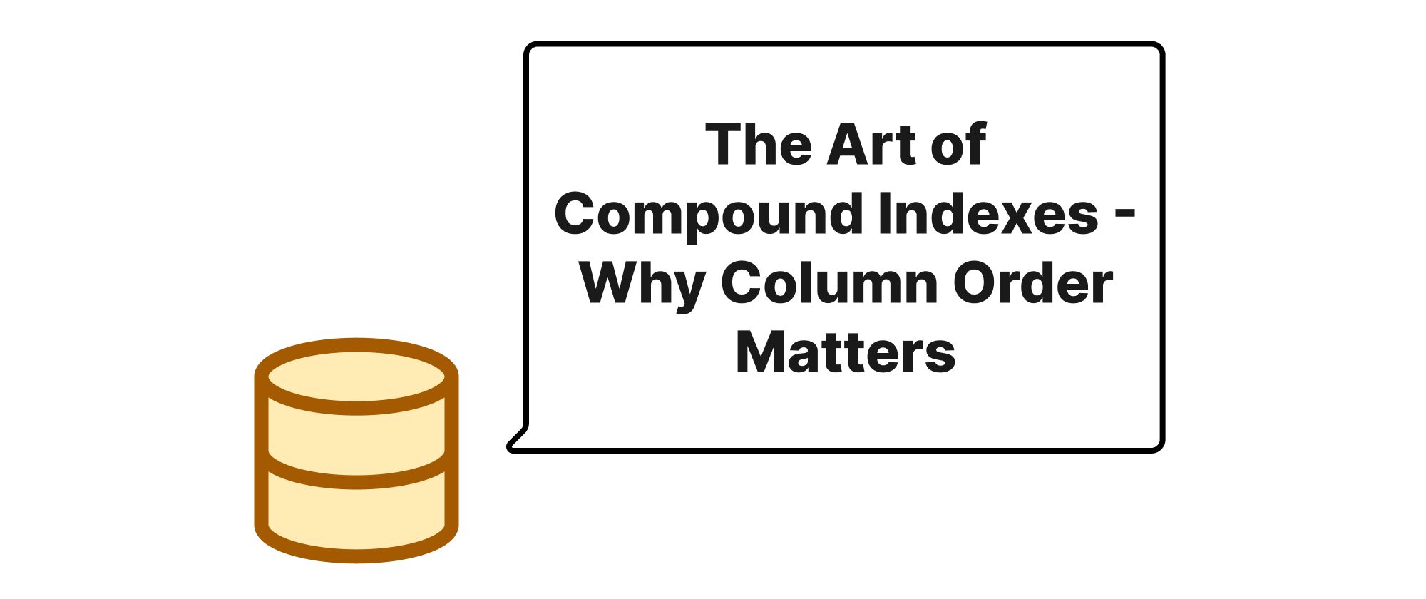 Cover of "복합 인덱스의 기술: 컬럼 순서가 중요한 이유"