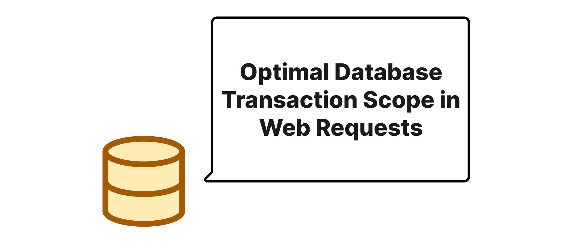 Cover of "웹 요청 내 최적의 데이터베이스 트랜잭션 범위"