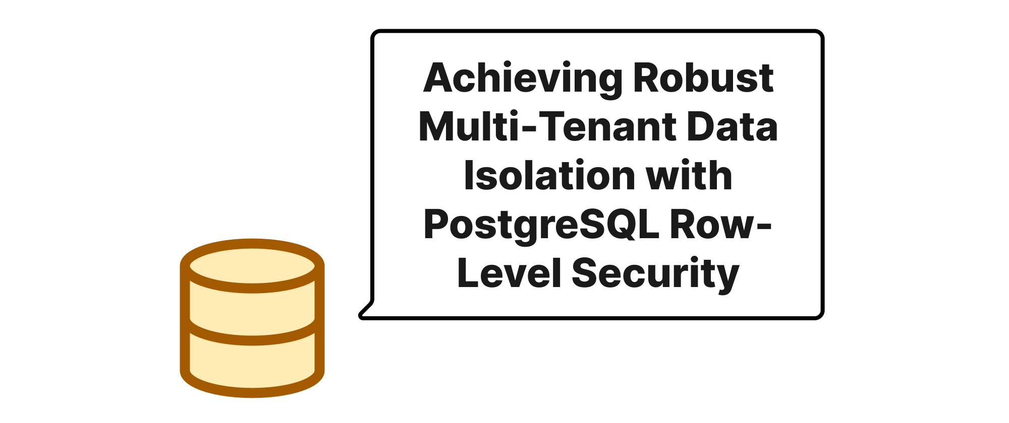 Cover of "Erreichen robuster Multi-Tenant-Datenisolation mit PostgreSQL Row-Level Security"