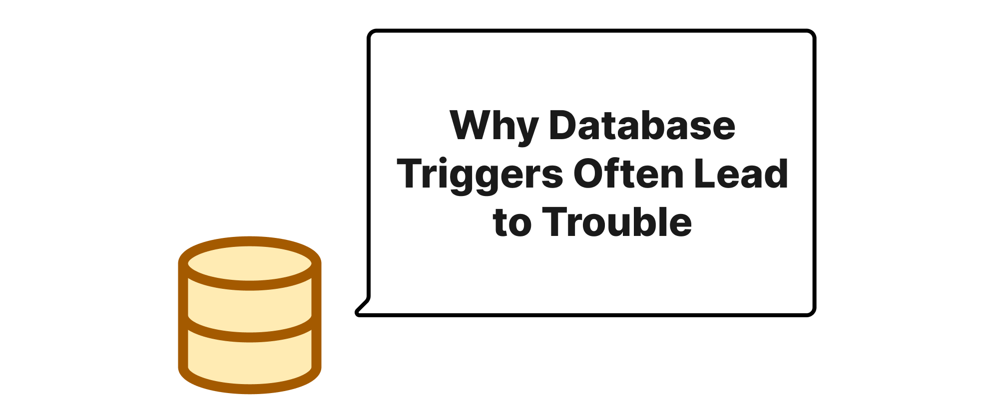 Cover of "Why Database Triggers Often Lead to Trouble"