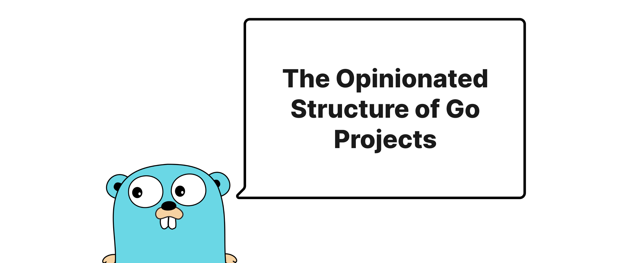 cover of post: The Opinionated Structure of Go Projects